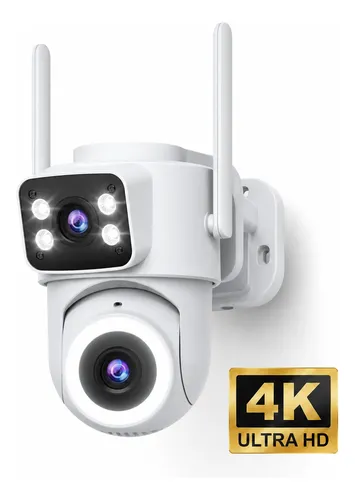 Camera seguranca ip68 externa wifi app icsee a prova dagua