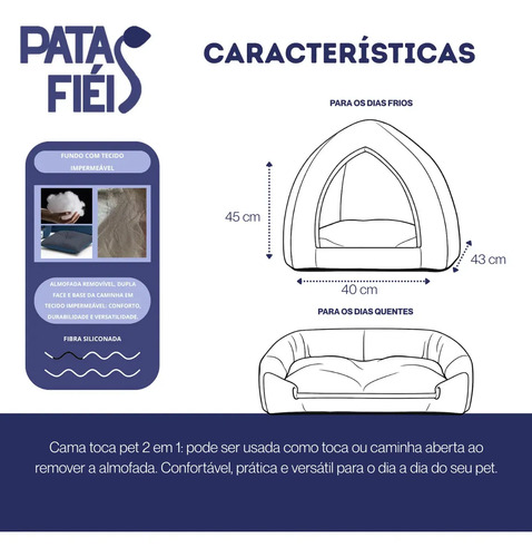 Caminha Oca Iglu Toca Suede Gato Cachorro Pet - Patas Fiéis Rosa E Bege Liso