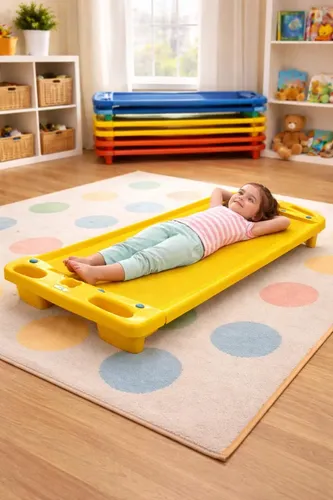 Caminhas Empilháveis Infantil Kit Com 10 Escola