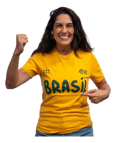 Camisa 10 Amarela Traje Cazétv
