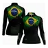 Camisa Agro Feminina Brk Brasileira Fazenda Oficial Uv50+