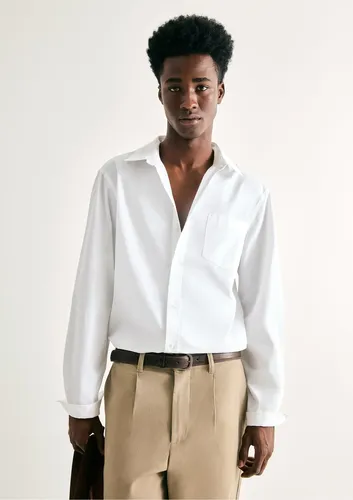 Camisa basica masculina manga longa slim hering