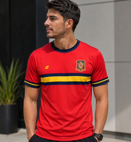 Camisa espanha torcida copa mundo selecao espanhola futebol