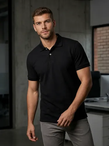 Camisa Gola Polo Masculina Pique Premium Algodão Confortável