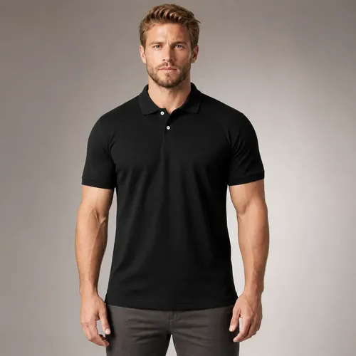 Camisa Gola Polo Masculina Pique Premium Algodão Confortável