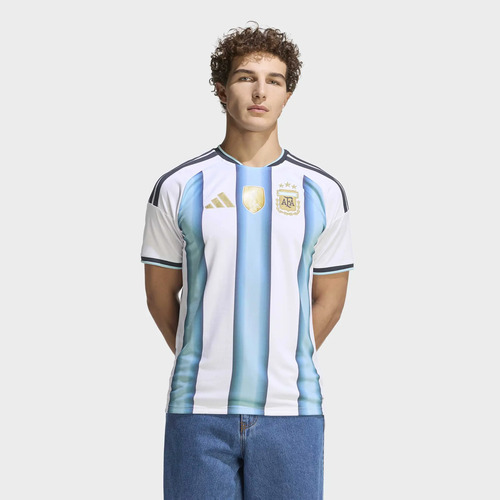 Camisa masculina selecao argentina i 2526 torcedor adidas