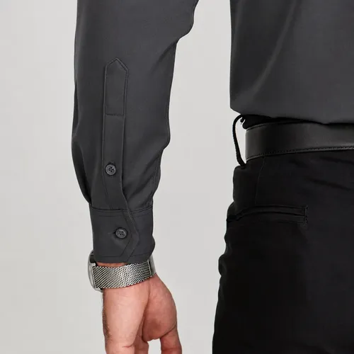 Camisa Social Masculina Manga Longa