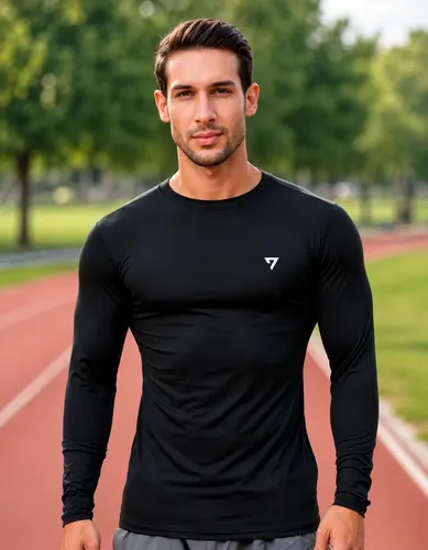 Camisa termica masculina segunda pele protecao solar uv50