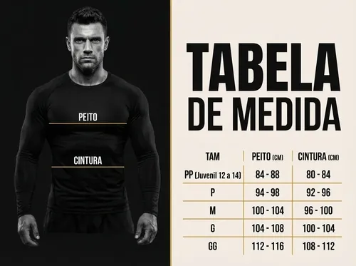 Camisa Térmica Voker Segunda Pele Proteção Solar Uv Dry Fit