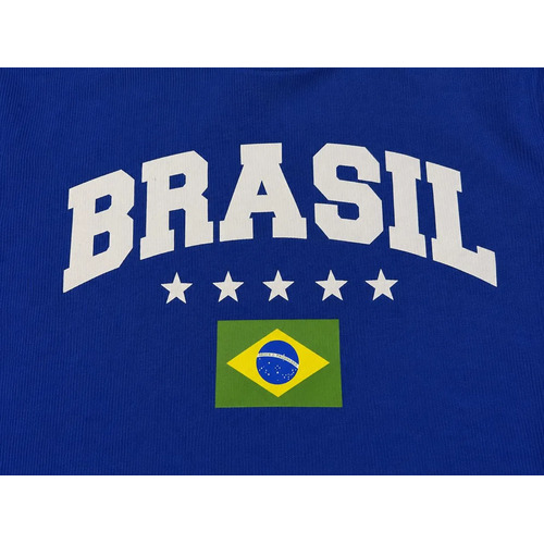 Camiseta Blusa Brasil Unissex Copa Do Mundo Envio Rápido
