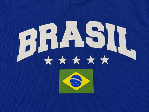 Camiseta Blusa Brasil Unissex Copa Do Mundo Envio Rápido