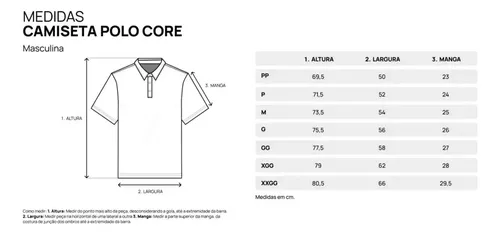 Camiseta Polo Core Masculino Insider