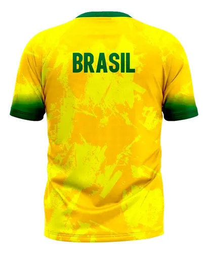 Camiseta Seleção Brasileira Torcedor Patriota Do Brasil