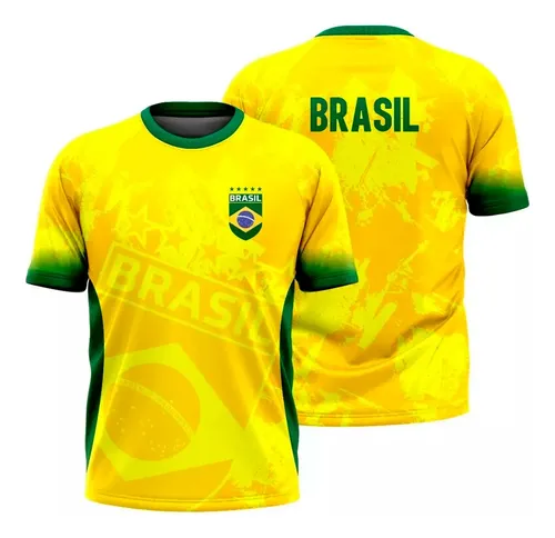 Camiseta Seleção Brasileira Torcedor Patriota Do Brasil