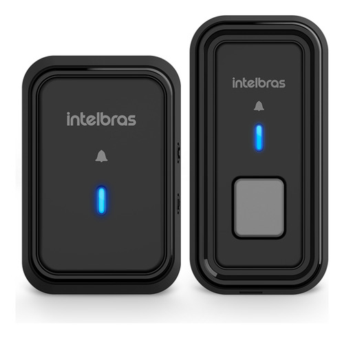 Campainha sem fio intelbras cib 101 preta