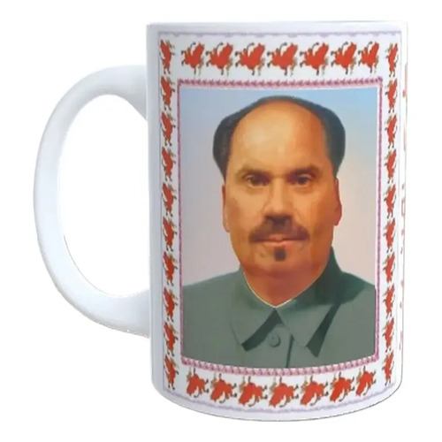 Caneca meme cariani tsetung meme xina maromba porcelana 325m 1