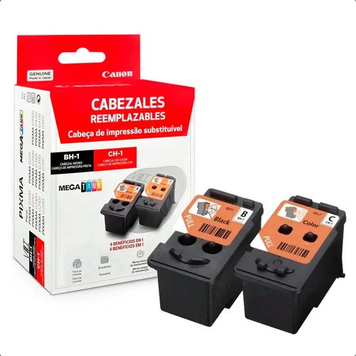 Canon duas cabecas g3100 g3110 g3111 g4100 color e black bh