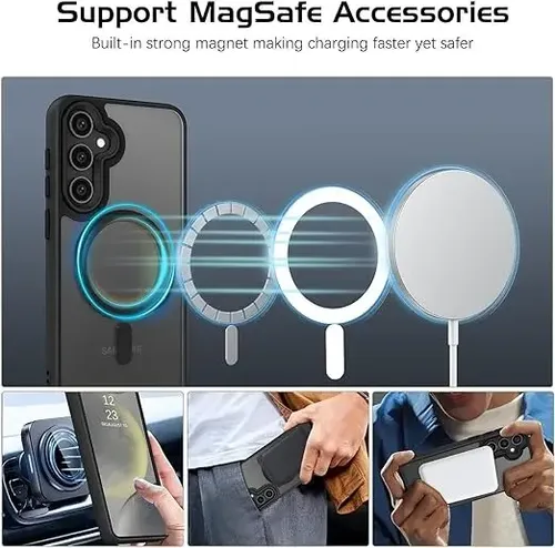 Capa Capinha P/ Samsung Case Fosco Premium Com Magsafe