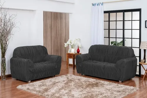 Capa de sofa 2 e 3 lugares 21 elasticos varias cores