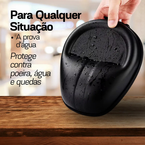 Capa Estojo Case Para Headphone Fone De Ouvido E Headset Eva