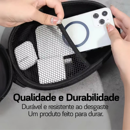 Capa Estojo Case Para Headphone Fone De Ouvido E Headset Eva