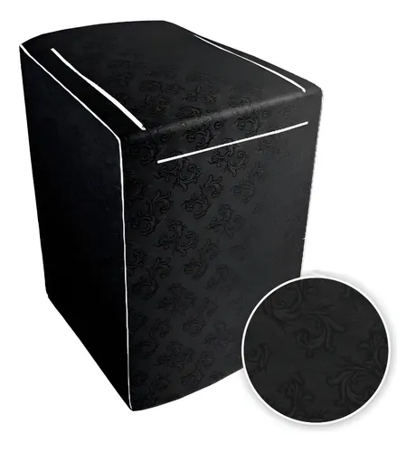 Capa maquina lavar roupas ziper 10 11 12 13 14 15 16 17 18kg
