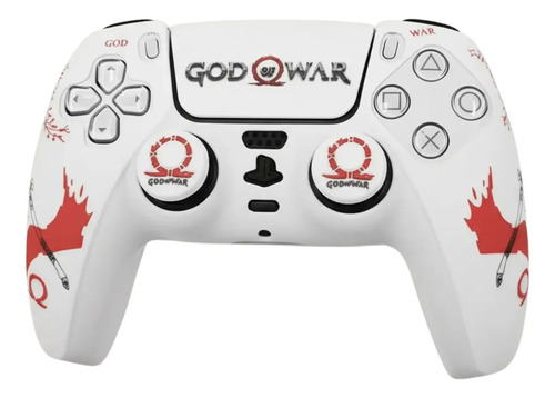 Capa Para Controle Ps5 + Par De Grip´s + Skin Para Touch Pad - Edição Limitada - Totalmente Compatível Com Controles Ps5