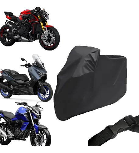 Capa para moto forrada impermeavel termica sol chuva
