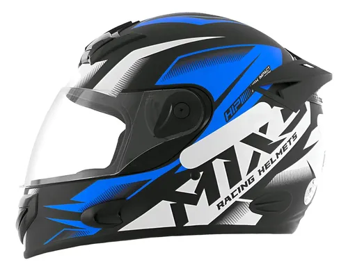Capacete fechado para moto mixs mx2 storm pro tork