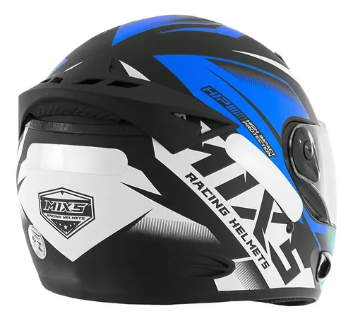 Capacete Fechado Para Moto Mixs Mx2 Storm Pro Tork