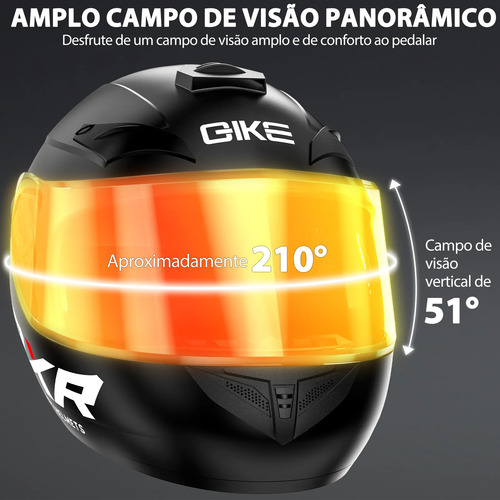 Capacete Integral Adulto De Fosco Motocicleta Para Moto