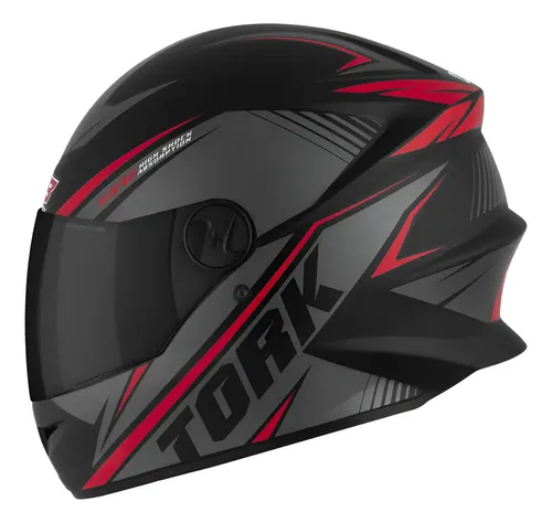 Capacete moto pro tork fechado viseira fume street promocao 1