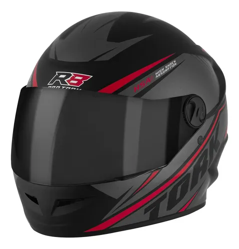 Capacete Moto Pro Tork Fechado Viseira Fumê Street Promoção