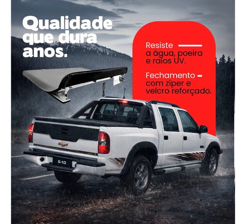 Capota Marítima S10 Chevrolet Cabine Dupla 1996-2011 Trektop