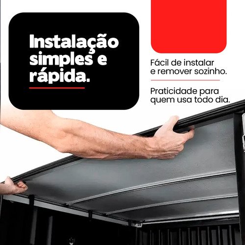 Capota Marítima S10 Chevrolet Cabine Dupla 1996-2011 Trektop