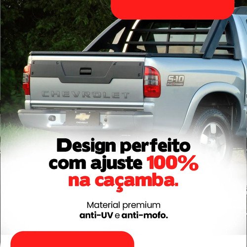 Capota Marítima S10 Chevrolet Cabine Dupla 1996-2011 Trektop