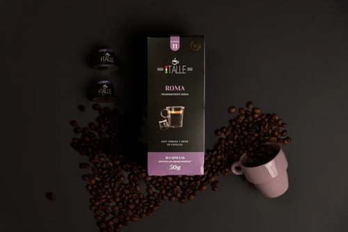 Capsula Cafe Cápsulas Cafe Compatível Nespresso Cafe Capsula Cápsula Café Italle 50 Capsulas