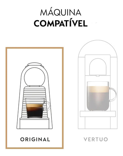 Cápsulas De Café Original Nespresso Variados - 50 Cápsulas