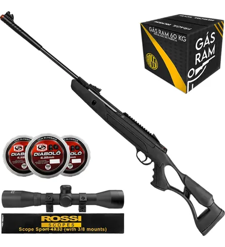 Carabina de pressao hatsan airtact pd gas ram nitro kit
