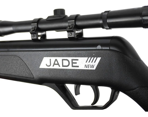 Carabina Espingarda Rifle Pressão Cbc Jade 5.5 + Luneta Preto 5.5 Mm
