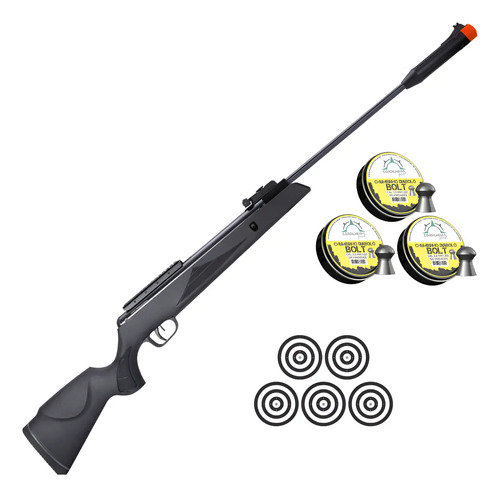 Carabina gasram pressao artemis black hawk sr1000s fxr 70kg