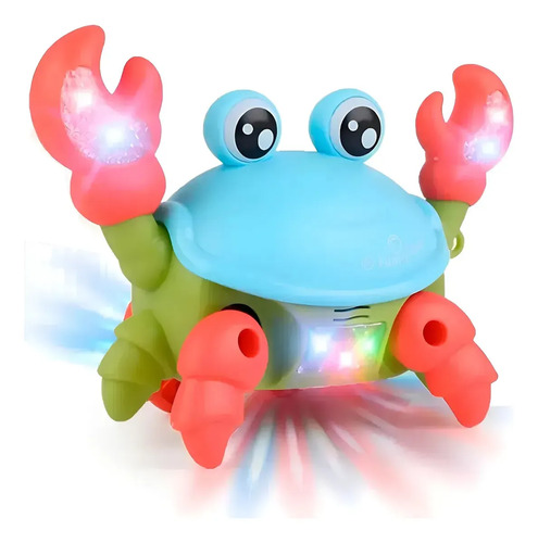 Caranguejo fujao bebe brinquedo interativo infantil