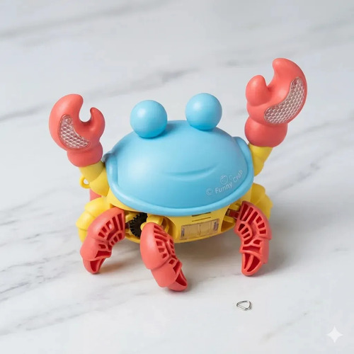 Caranguejo Fujão Bebê Brinquedo Interativo Infantil