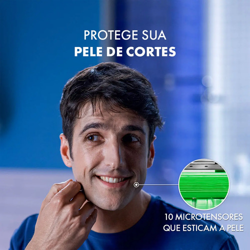 Carga Aparelho de Barbear Gillette Mach3 Sensitive com Aloe 16 Unidades