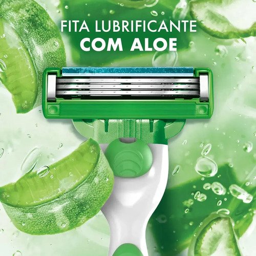 Carga Para Lâmina De Barbear Gillette Mach3 Sensitive 16 Und