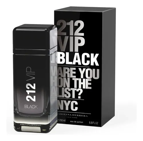 Carolina Herrera 212 Vip Black Eau De Parfum 200ml
