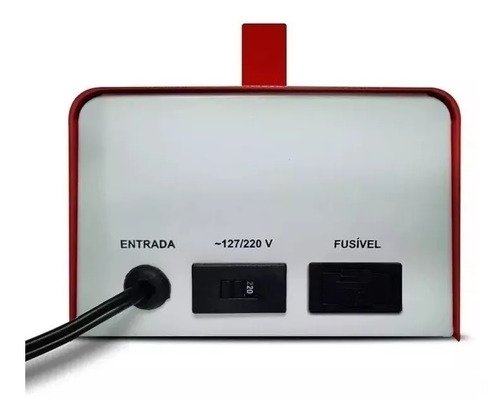 Carregador de Bateria Trafotron CF5AH para Carro, Moto e Barco 12V Bivolt com Carga Lenta e Semirrápida