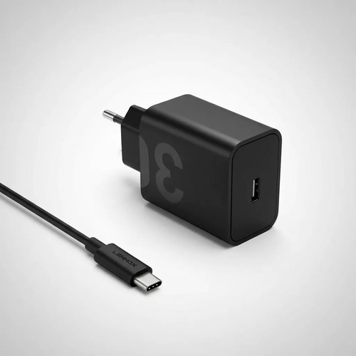 Carregador Lehmox Usb-c 30w Turbo Power Com Cabo