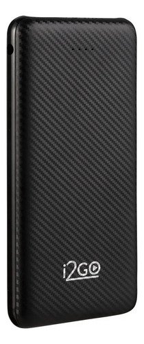 Carregador portatil power bank i2go 10000mah cor preto
