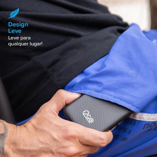 Carregador Portátil Power Bank I2go 10000mah Cor Preto